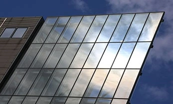 Rope access glazing Page
